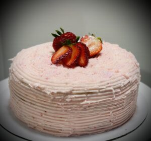 Strawberry Sparkle Cake