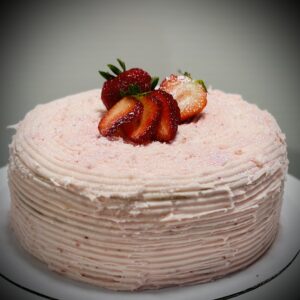 Strawberry Sparkle Cake